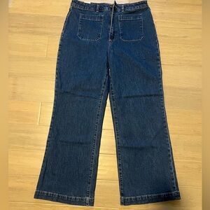 Rolla’s Blue High Rise Wide Leg Jeans Size 34